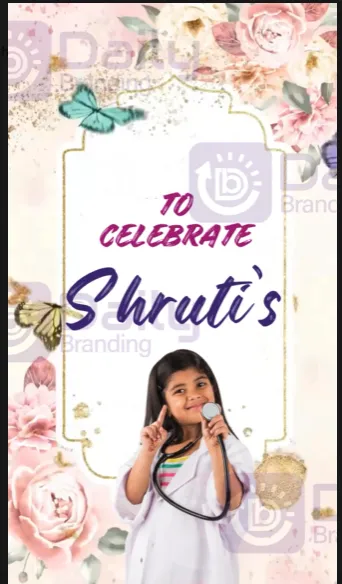 Birthday Party Indoor Playground Invitation | Let's Play Kids Theme | DBI-05