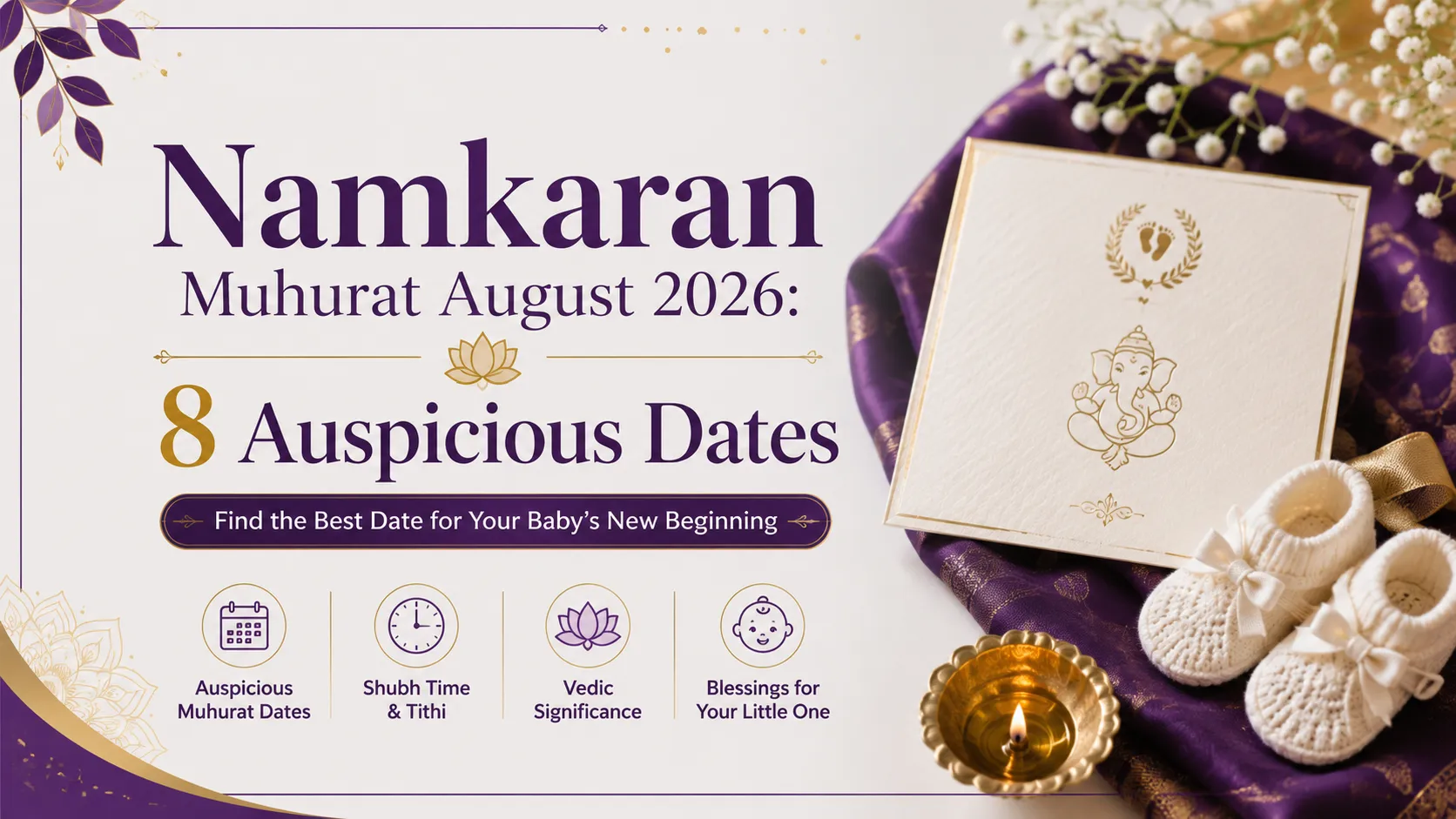 Namkaran Muhurat August 2026: 8 Auspicious Dates