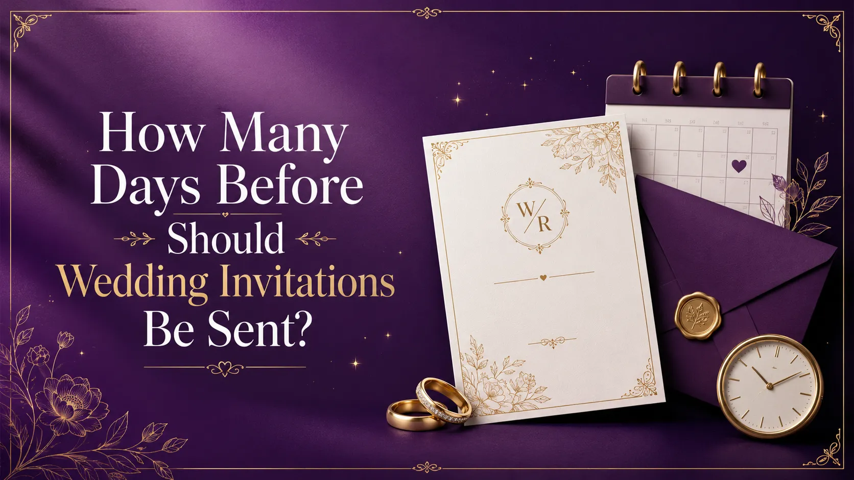 How Many Days Before Should Wedding Invitations Be Sent? (2026 Complete Guide)