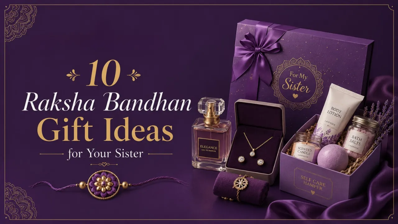 10 Raksha Bandhan Gift Ideas for Your Sister